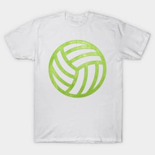 Volleyball Green T-Shirt